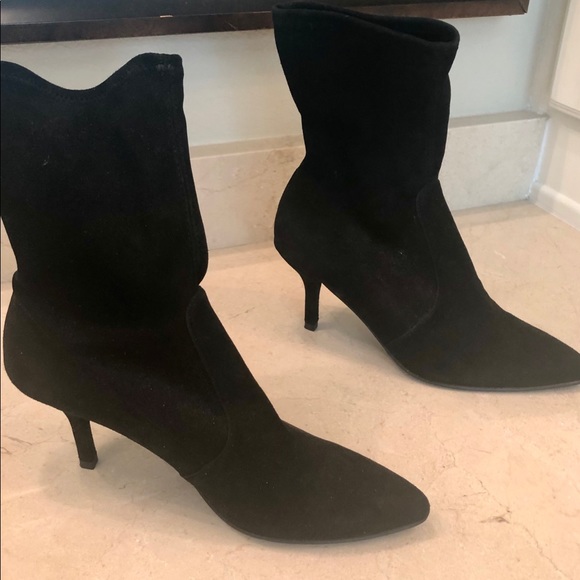 cling stretch bootie stuart weitzman